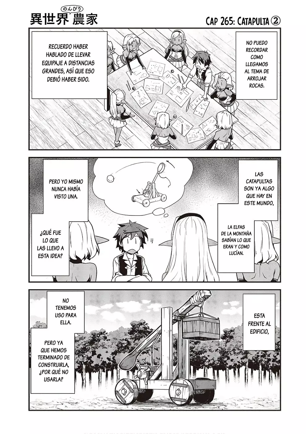 ISEKAI NONBIRI NOUKA Capitulo 265: Catapulta (2) página 1