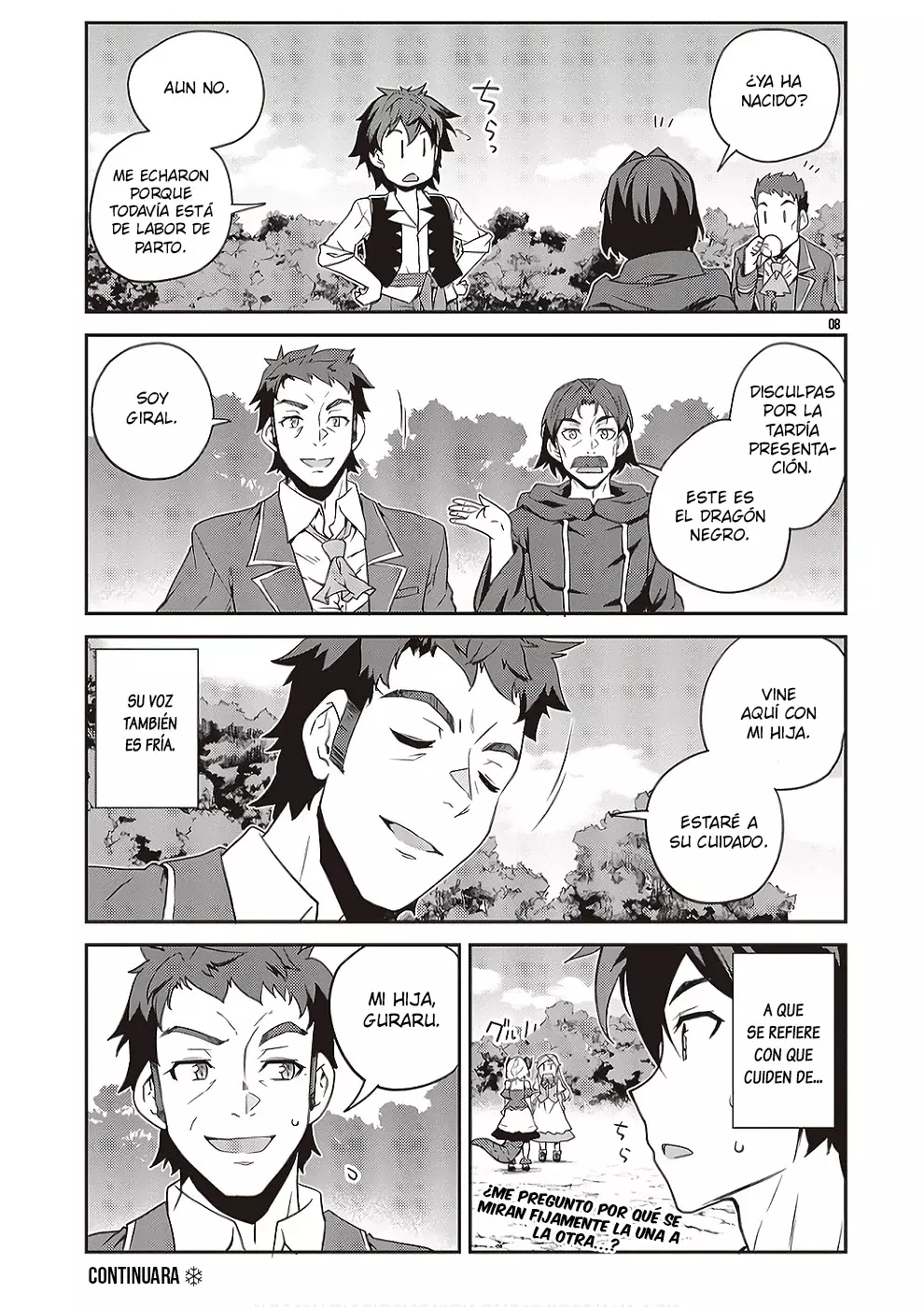 ISEKAI NONBIRI NOUKA Capitulo 267: El Parto De Hakuren (1) página 8