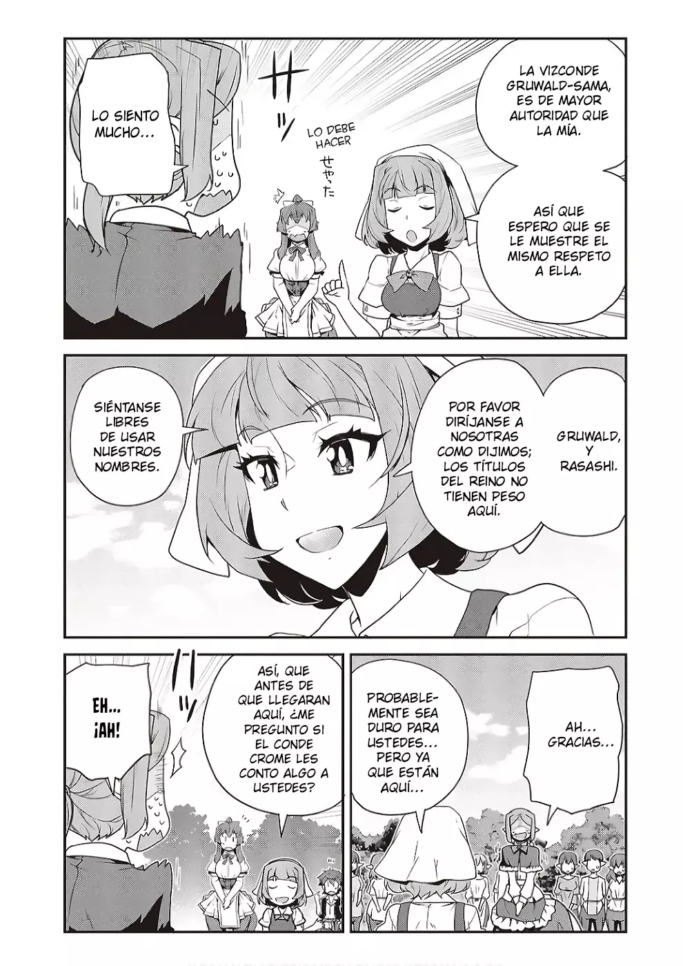 ISEKAI NONBIRI NOUKA Capitulo 272: Nuevos Inmigrantes Y Demás (1) página 3
