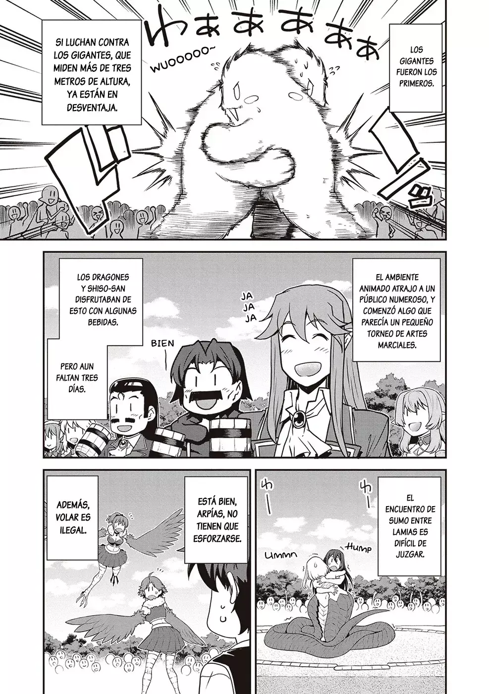 ISEKAI NONBIRI NOUKA Capitulo 275: Lucha De Sumo Antes Del Torneo De Artes Marciales (2) página 3
