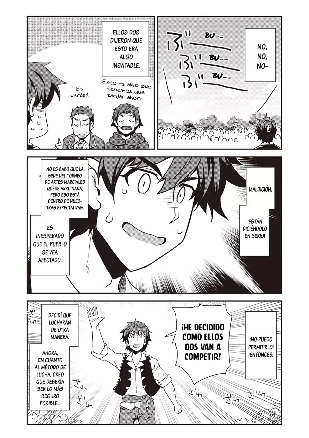ISEKAI NONBIRI NOUKA Capitulo 278: Tercer Torneo De Artes Marciales Apertura Encuentros De Exhibición (2) página 4