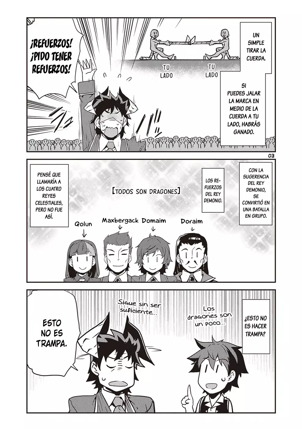 ISEKAI NONBIRI NOUKA Capitulo 279: Tercer Torneo De Artes Marciales Apertura Encuentros De Exhibición (3) página 3