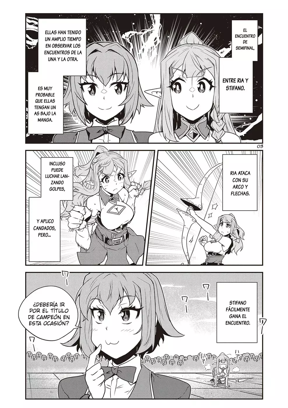 ISEKAI NONBIRI NOUKA Capitulo 283: Tercer Torneo De Artes Marciales División Caballeros (4) página 3