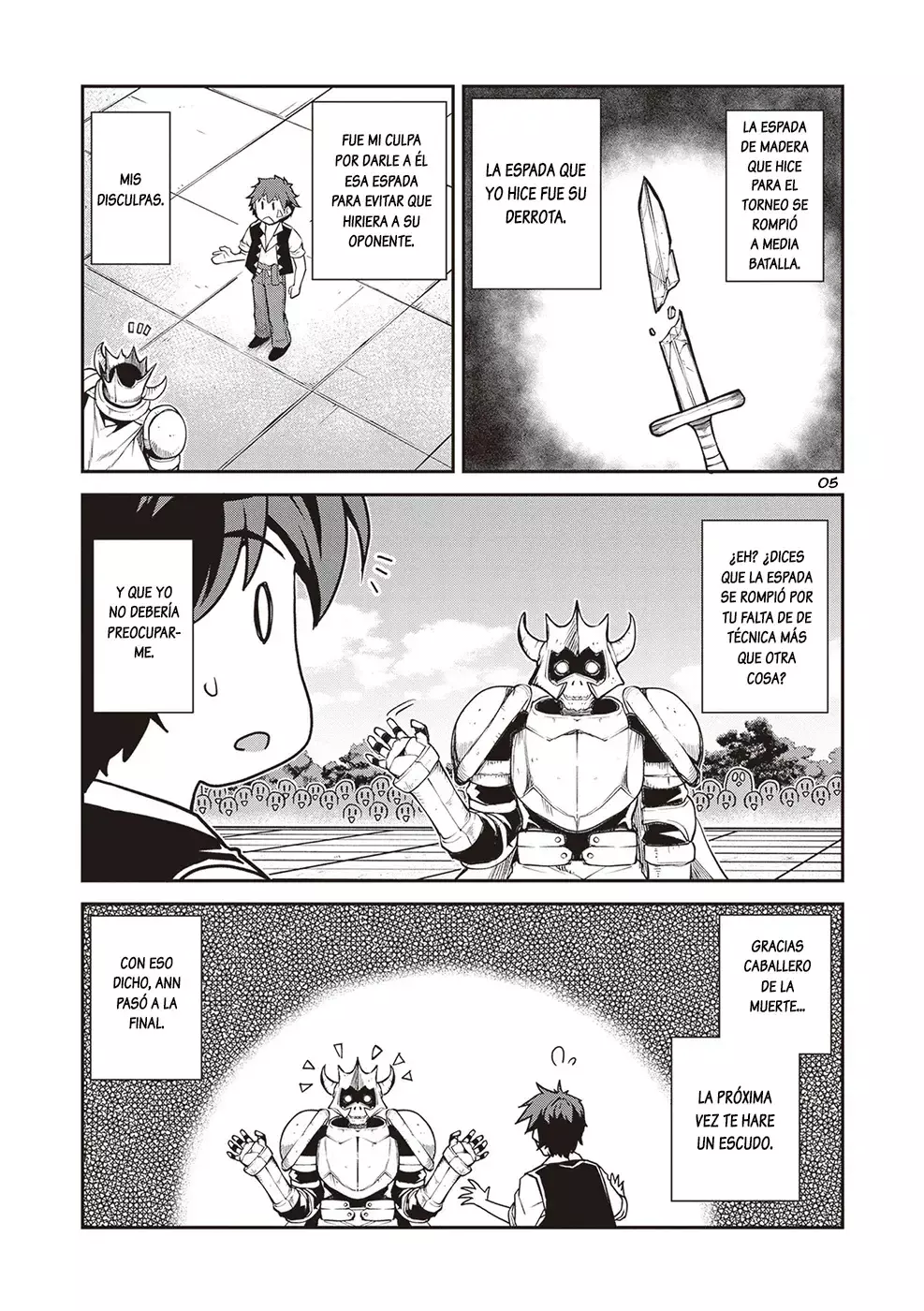 ISEKAI NONBIRI NOUKA Capitulo 283: Tercer Torneo De Artes Marciales División Caballeros (4) página 5