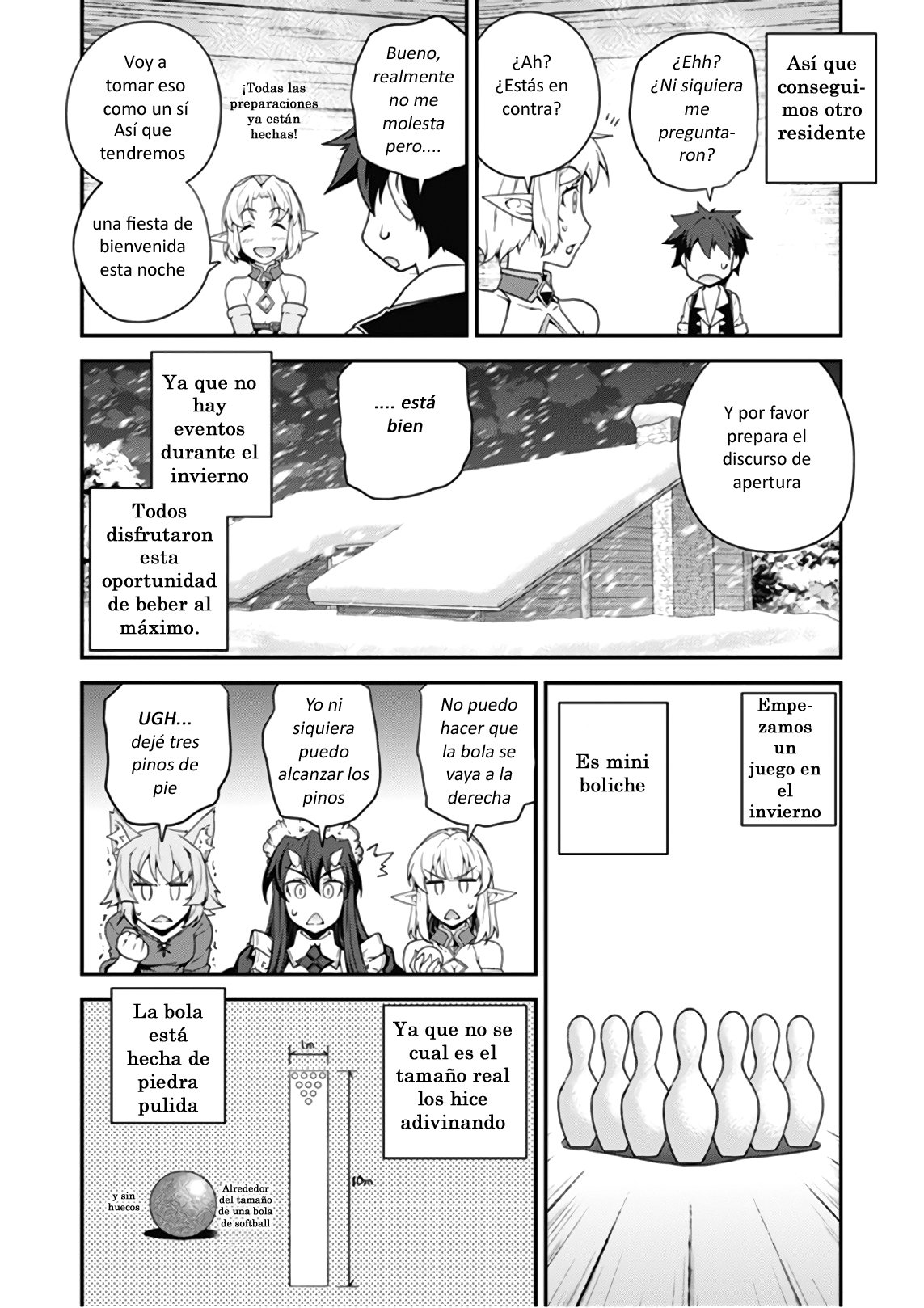 ISEKAI NONBIRI NOUKA Capitulo 29 página 3