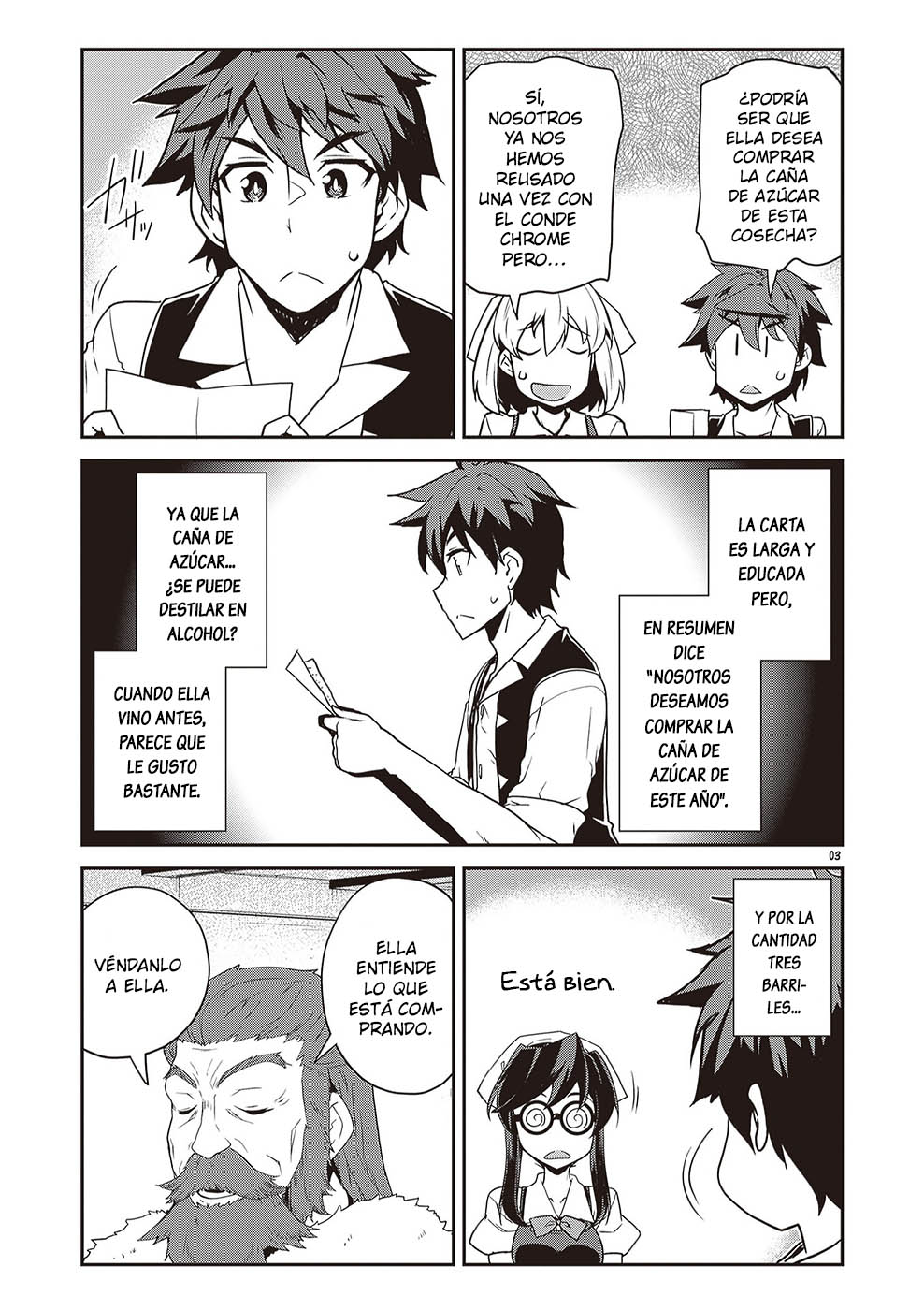 ISEKAI NONBIRI NOUKA Capitulo 291 página 3