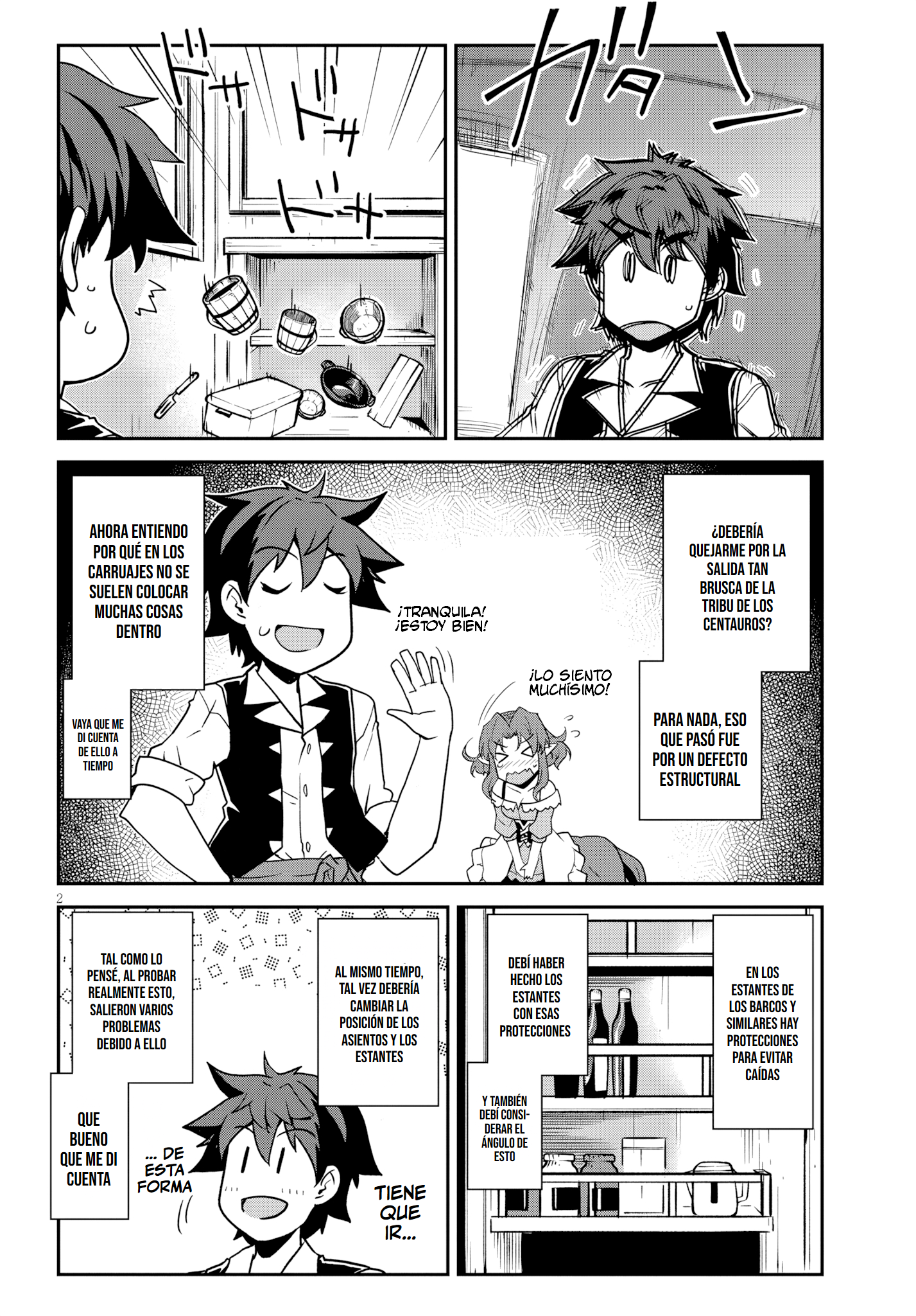 ISEKAI NONBIRI NOUKA Capitulo 294 página 4