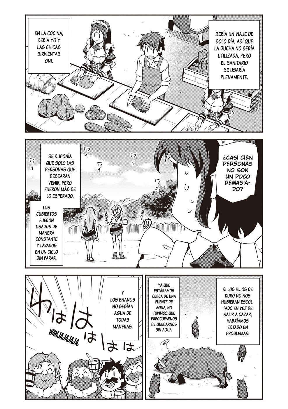 ISEKAI NONBIRI NOUKA Capitulo 295 página 3