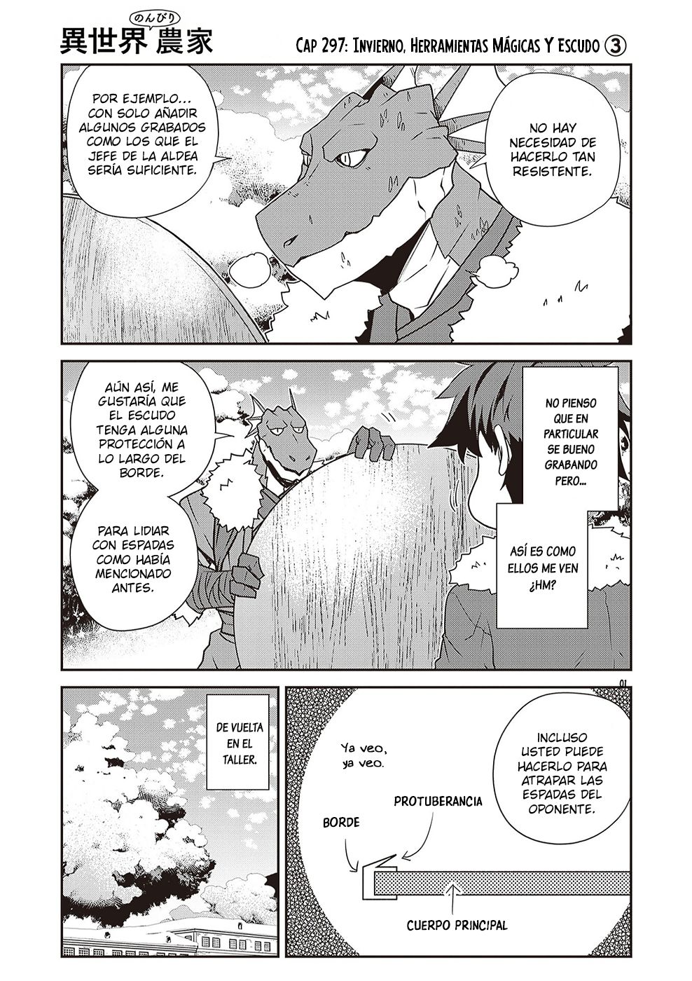 ISEKAI NONBIRI NOUKA Capitulo 297 página 1