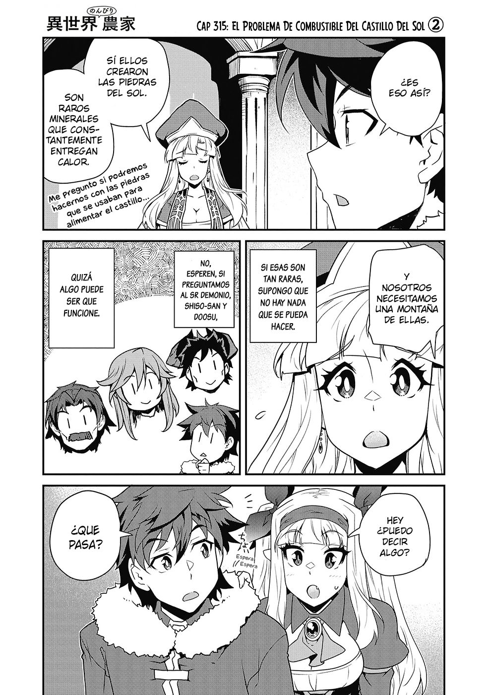 ISEKAI NONBIRI NOUKA Capitulo 315 página 1