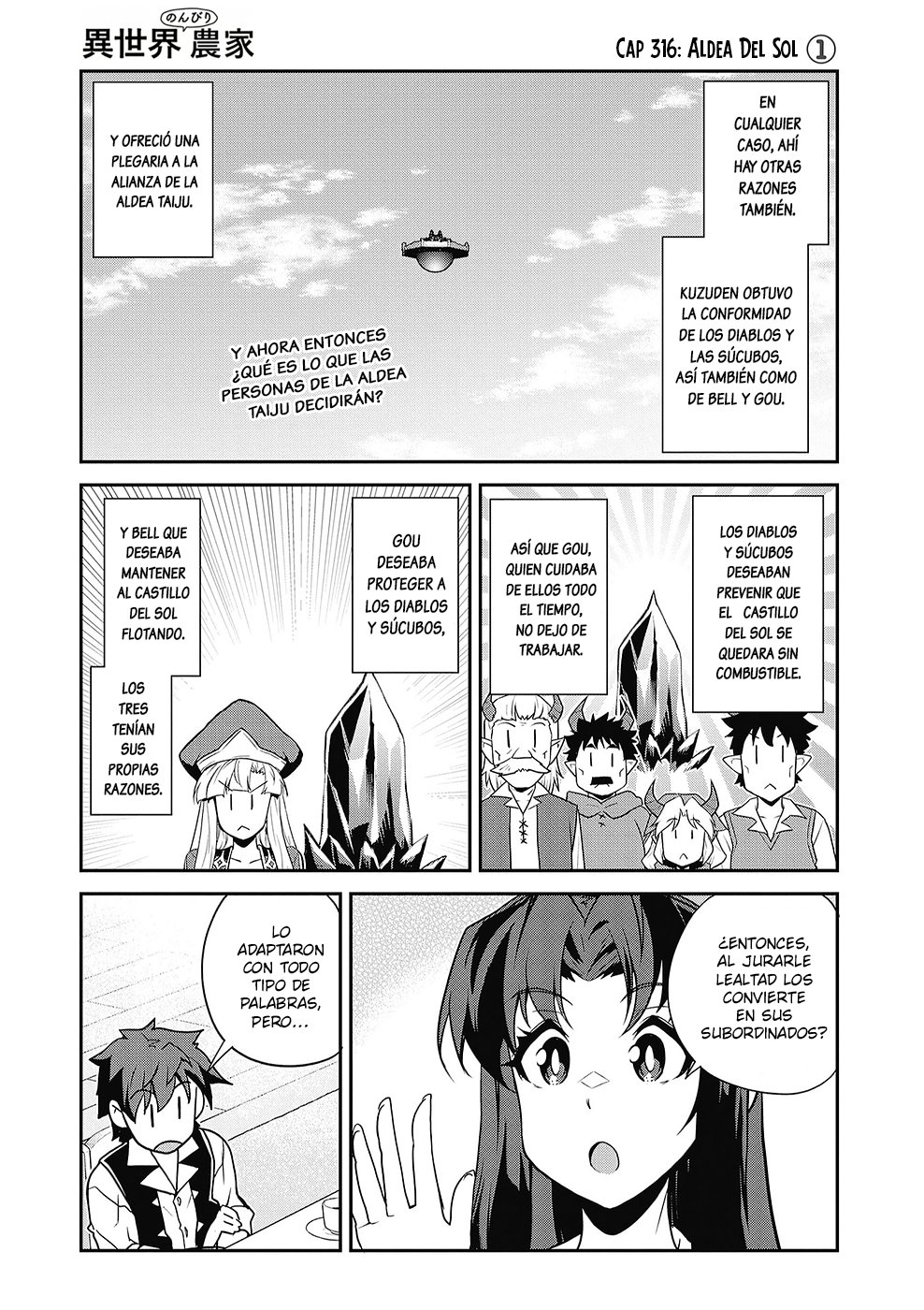 ISEKAI NONBIRI NOUKA Capitulo 316 página 1