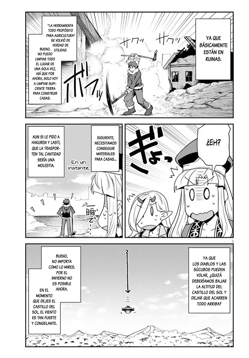 ISEKAI NONBIRI NOUKA Capitulo 317 página 5