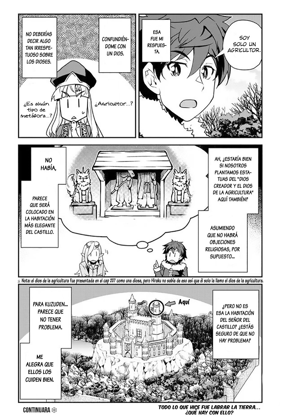 ISEKAI NONBIRI NOUKA Capitulo 317 página 8