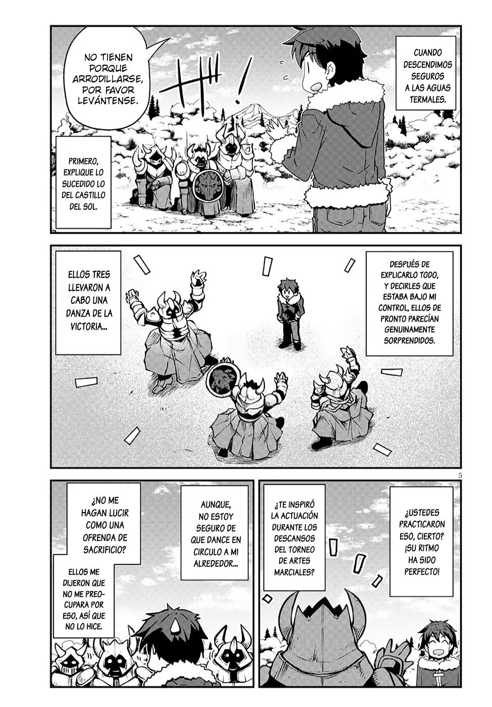 ISEKAI NONBIRI NOUKA Capitulo 318 página 5