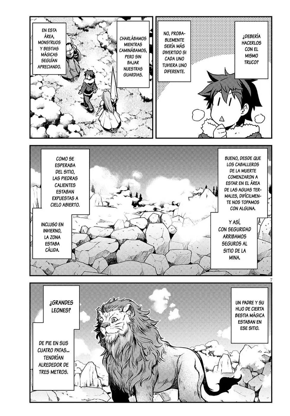 ISEKAI NONBIRI NOUKA Capitulo 318 página 7
