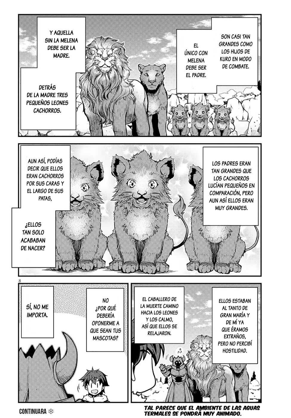 ISEKAI NONBIRI NOUKA Capitulo 318 página 8