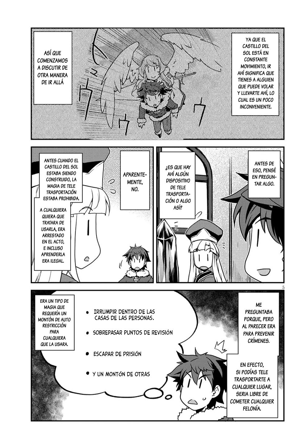 ISEKAI NONBIRI NOUKA Capitulo 320 página 5