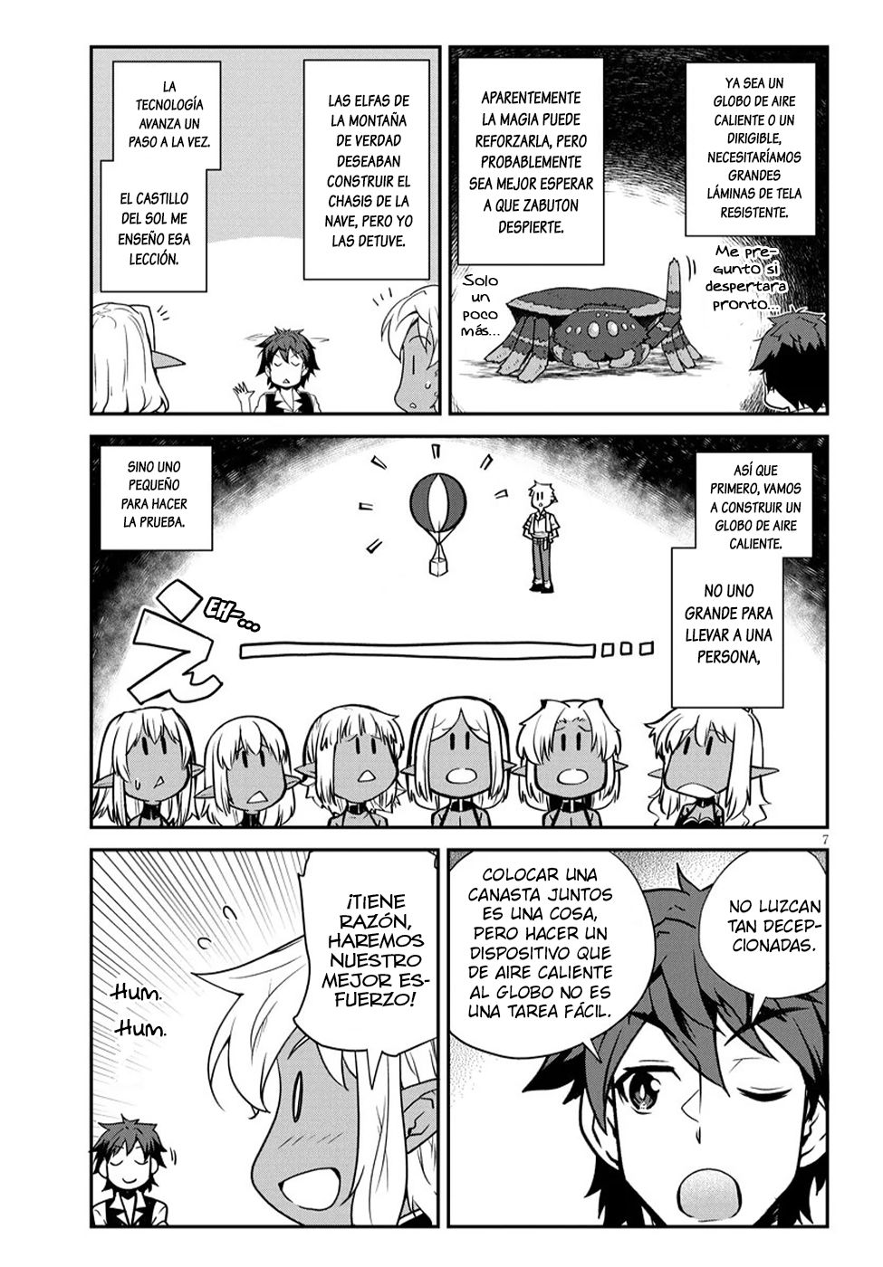 ISEKAI NONBIRI NOUKA Capitulo 320 página 7