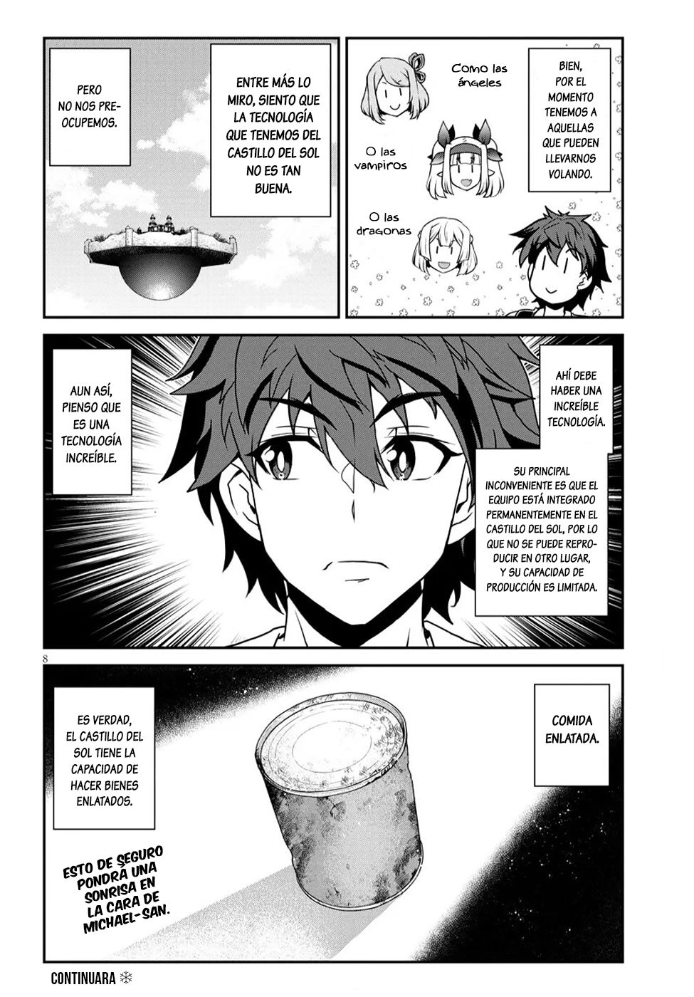 ISEKAI NONBIRI NOUKA Capitulo 320 página 8