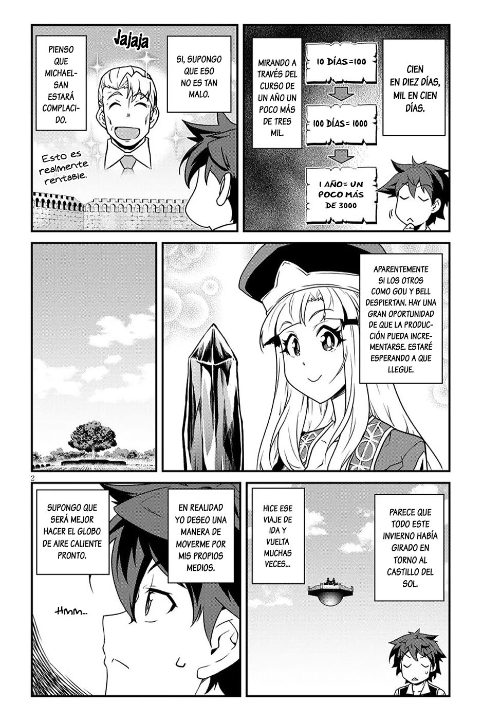 ISEKAI NONBIRI NOUKA Capitulo 321 página 2