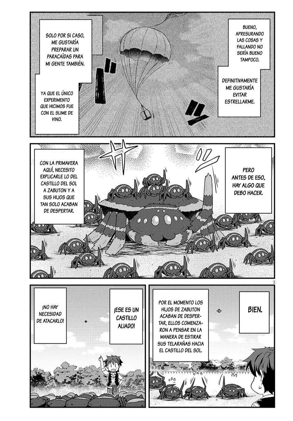 ISEKAI NONBIRI NOUKA Capitulo 321 página 3