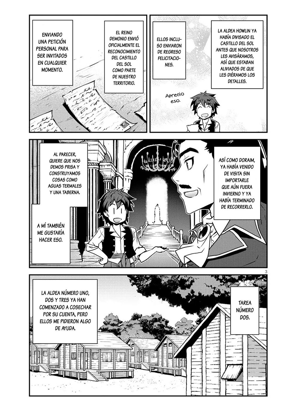 ISEKAI NONBIRI NOUKA Capitulo 322 página 3