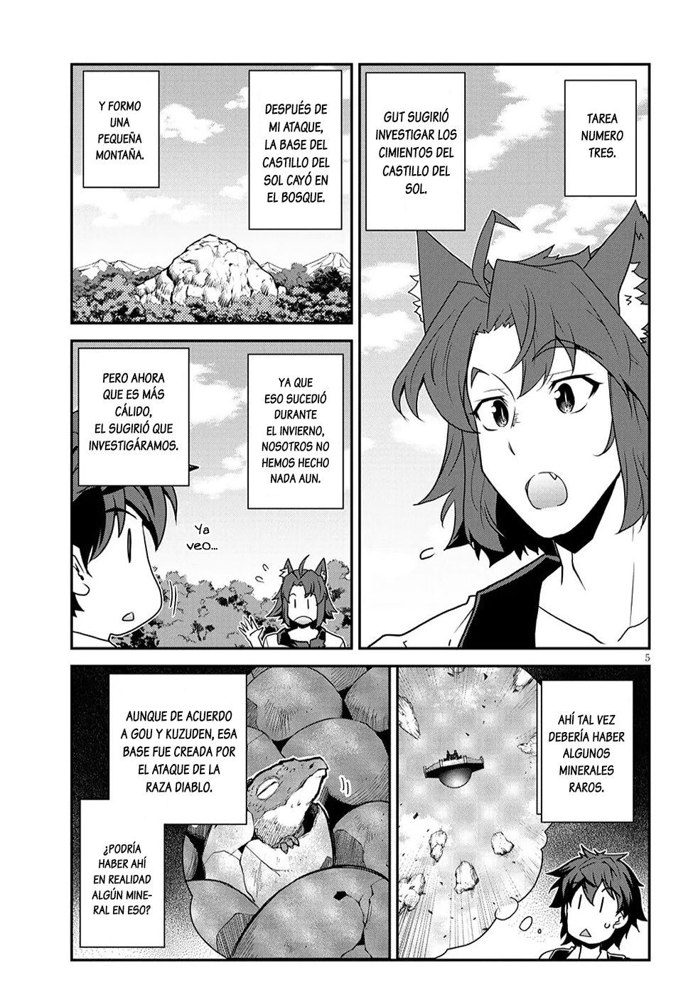 ISEKAI NONBIRI NOUKA Capitulo 322 página 5