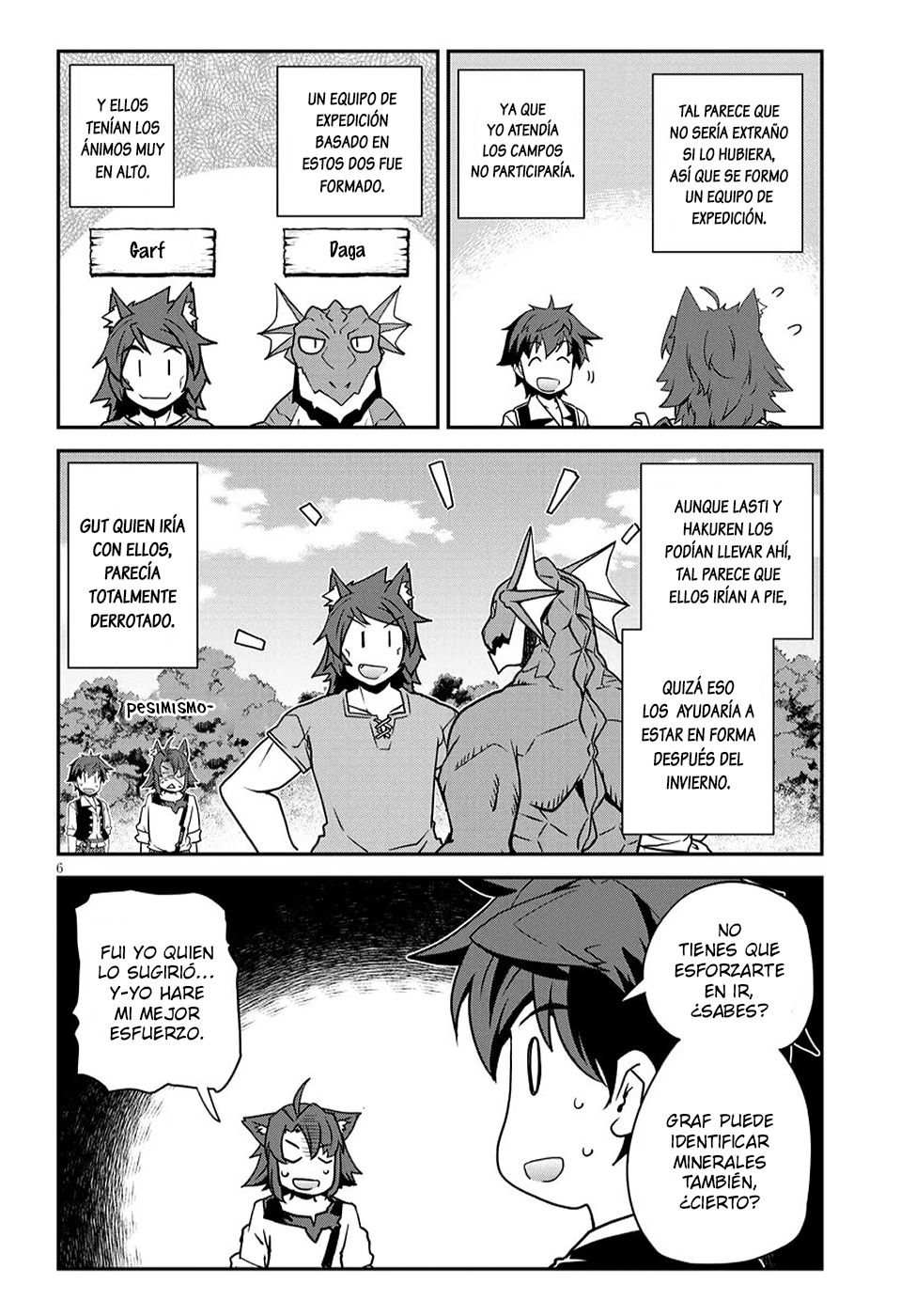 ISEKAI NONBIRI NOUKA Capitulo 322 página 6