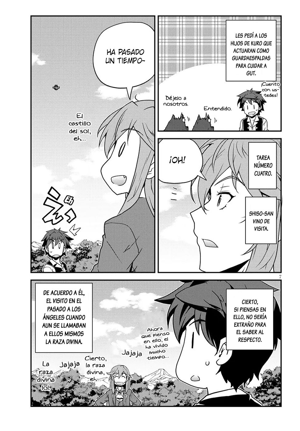 ISEKAI NONBIRI NOUKA Capitulo 322 página 7