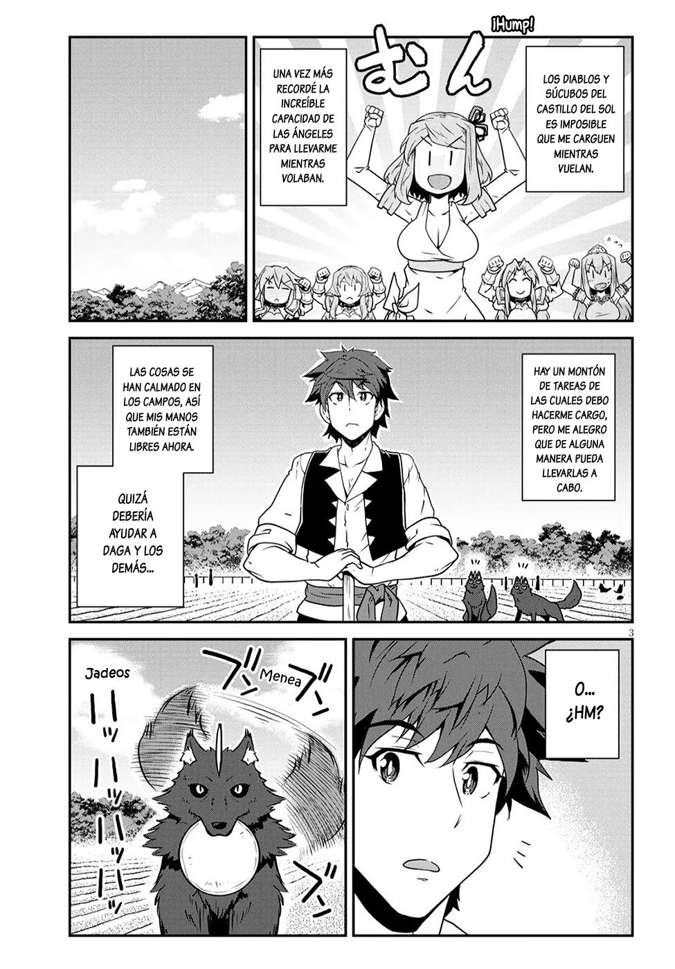 ISEKAI NONBIRI NOUKA Capitulo 323 página 3