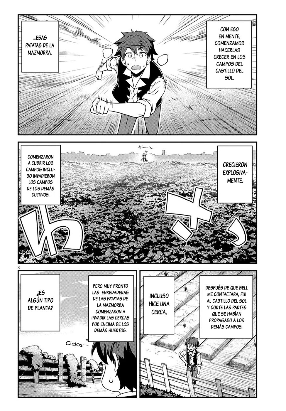 ISEKAI NONBIRI NOUKA Capitulo 323 página 8