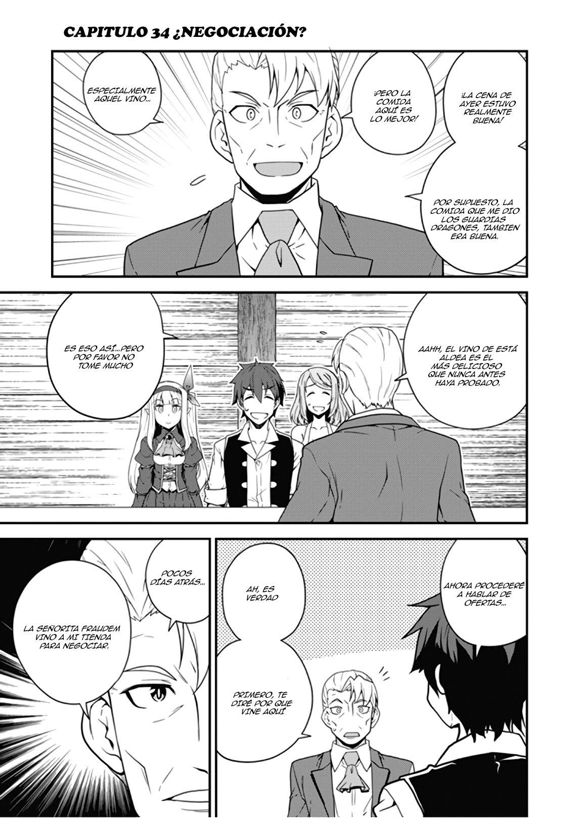 ISEKAI NONBIRI NOUKA Capitulo 34: Negociación página 2