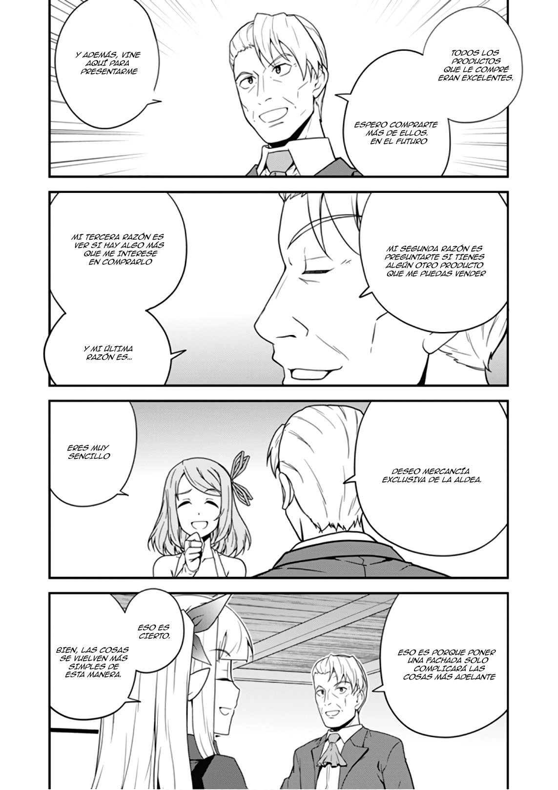 ISEKAI NONBIRI NOUKA Capitulo 34: Negociación página 3