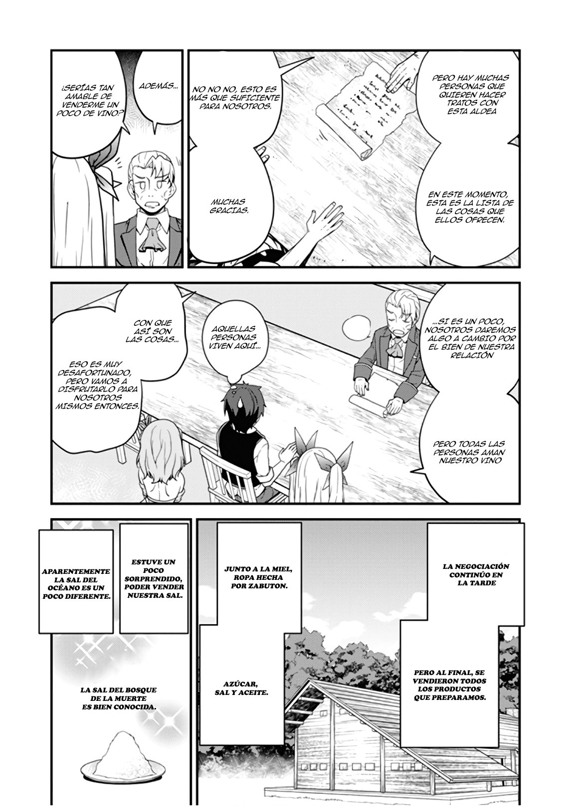 ISEKAI NONBIRI NOUKA Capitulo 34: Negociación página 4