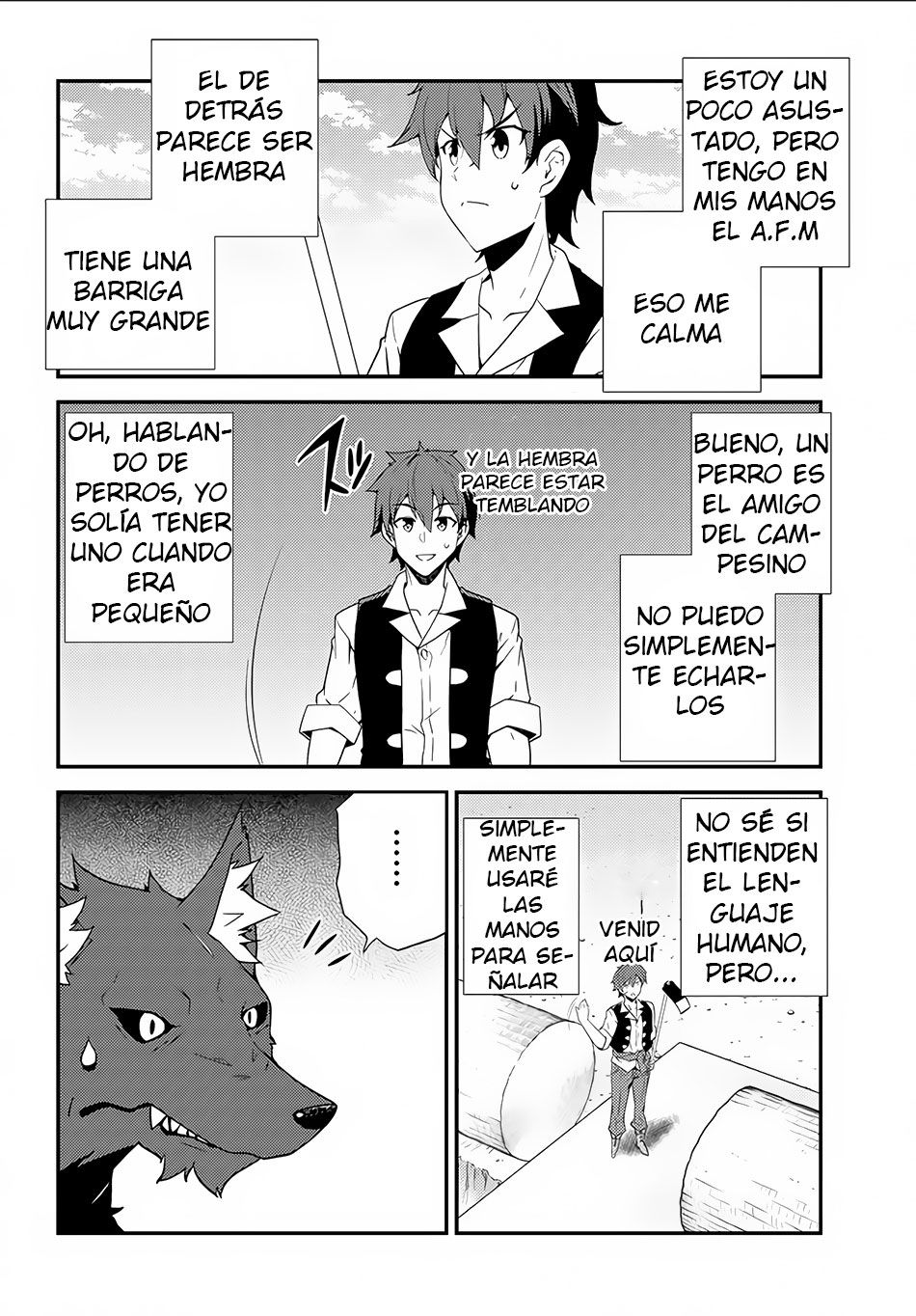 ISEKAI NONBIRI NOUKA Capitulo 4 página 3