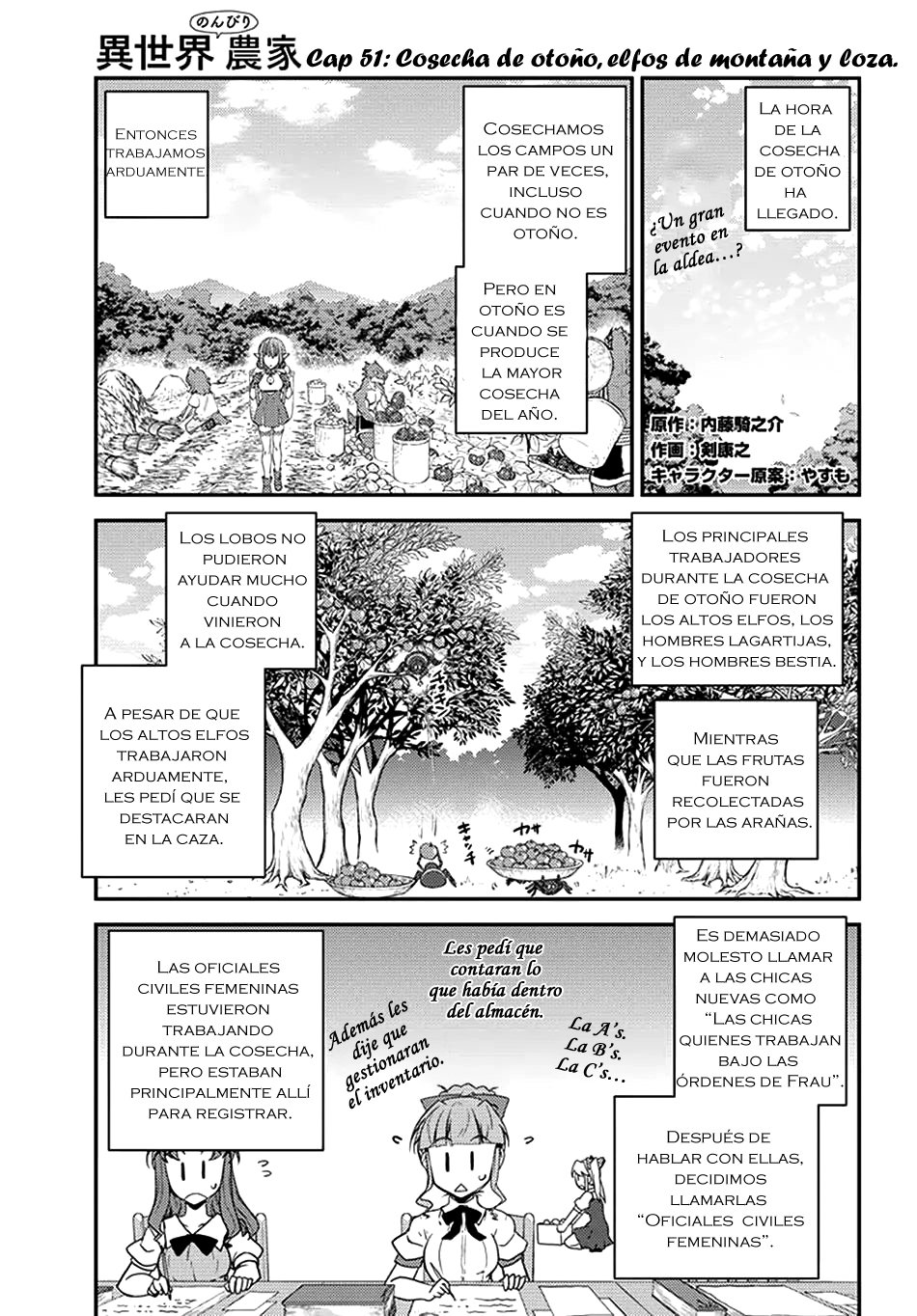 ISEKAI NONBIRI NOUKA Capitulo 51: Cosecha de otoño, elfos de montaña y loza página 2