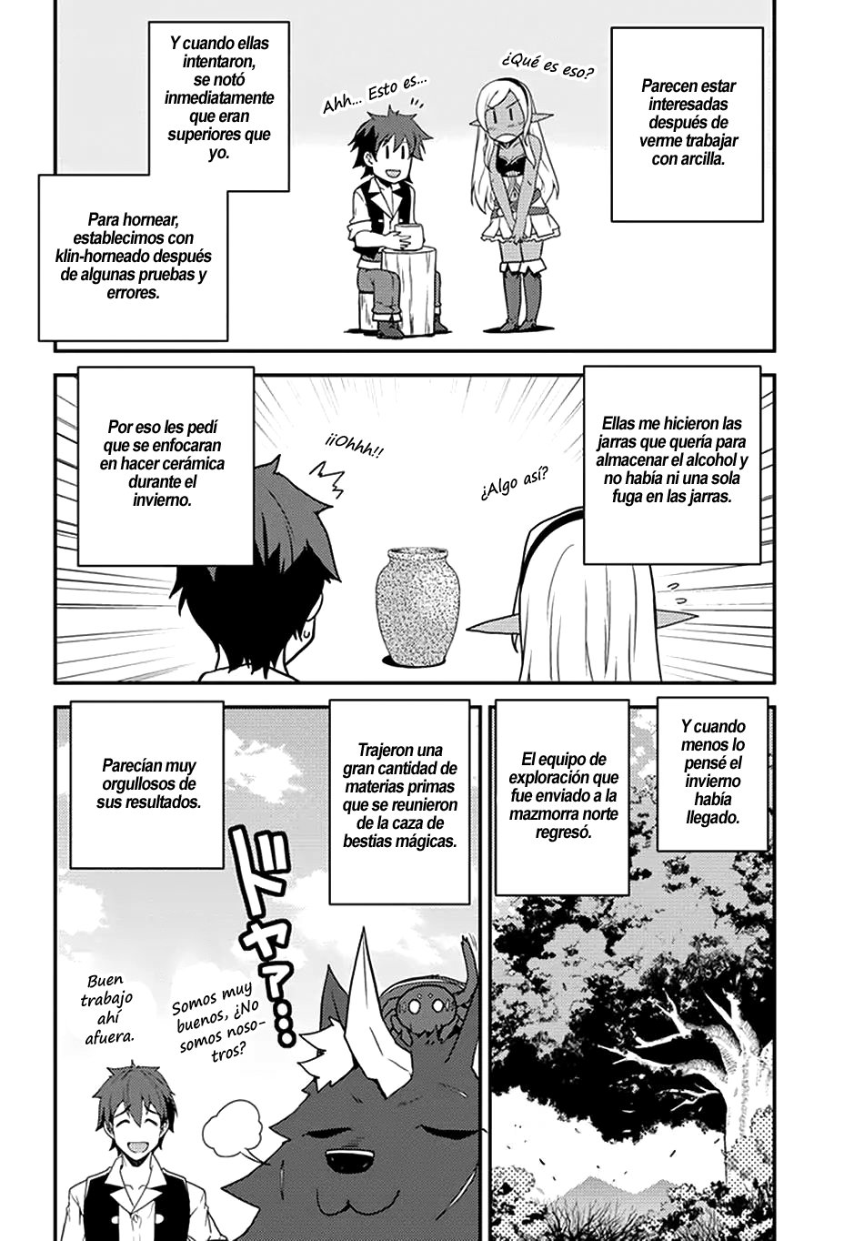 ISEKAI NONBIRI NOUKA Capitulo 52: Cosecha de otoño, elfos de montaña y loza parte 2 página 6