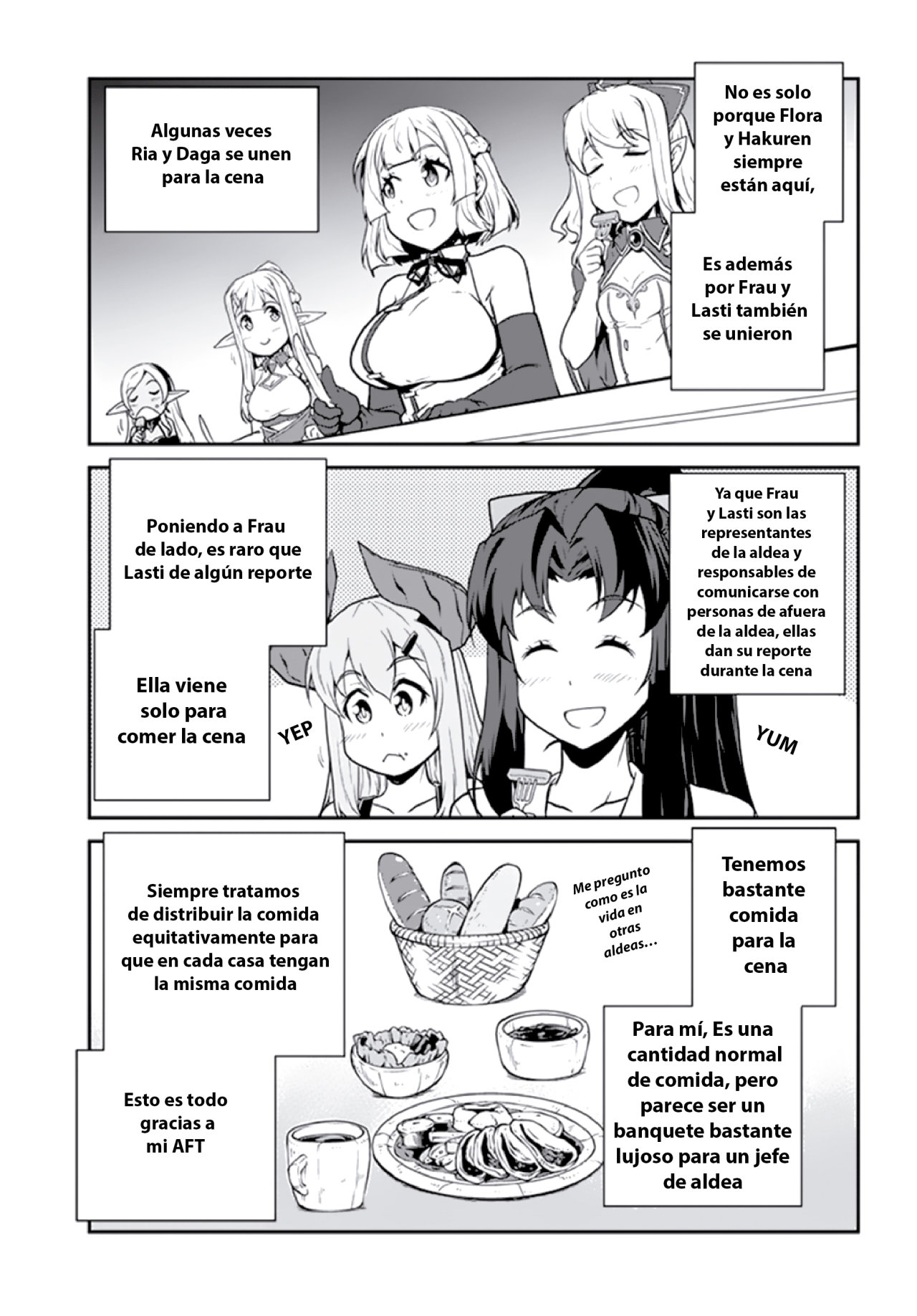 ISEKAI NONBIRI NOUKA Capitulo 67: Una tarde normal-La noche en la vida del jefe página 10