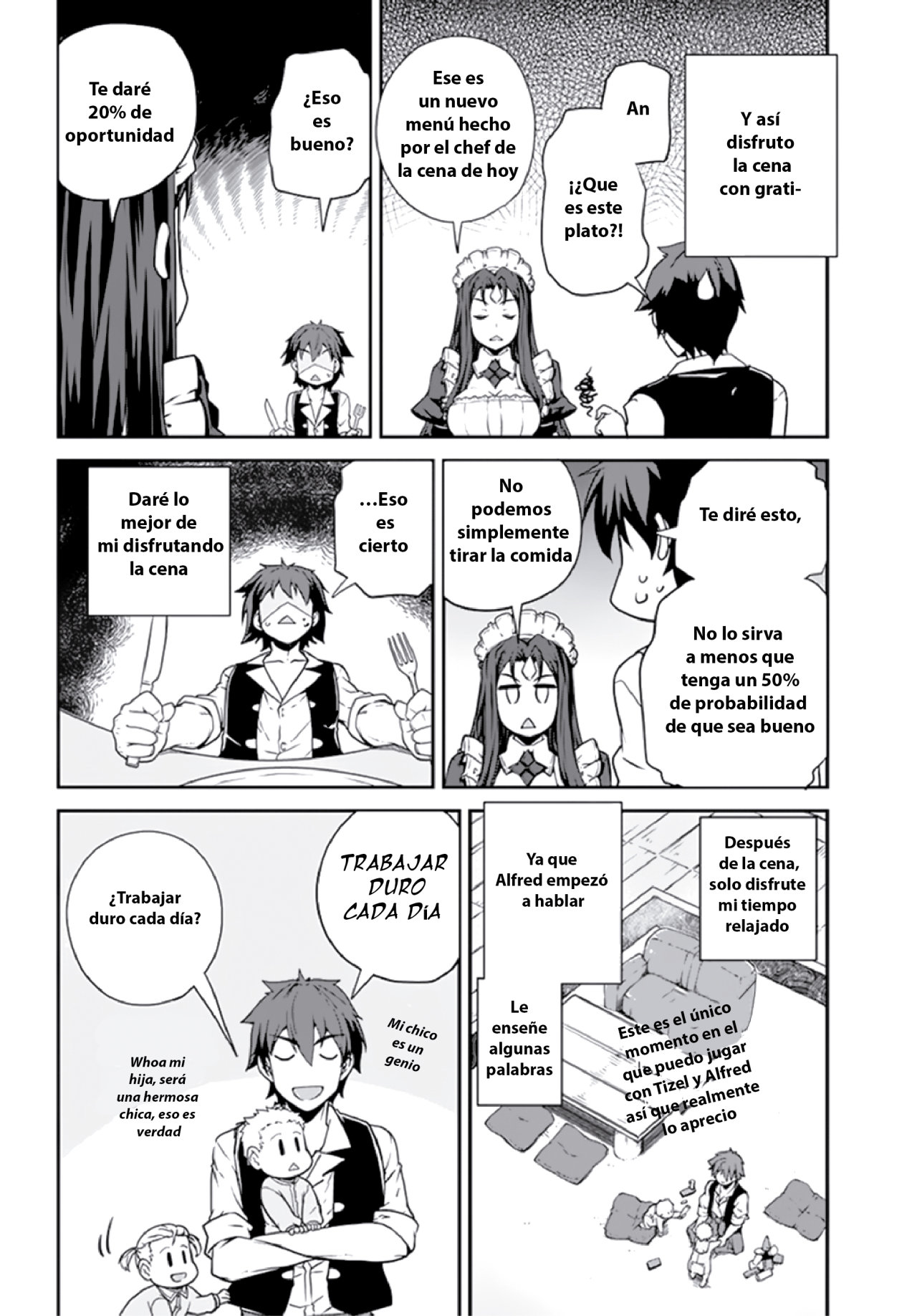 ISEKAI NONBIRI NOUKA Capitulo 67: Una tarde normal-La noche en la vida del jefe página 11