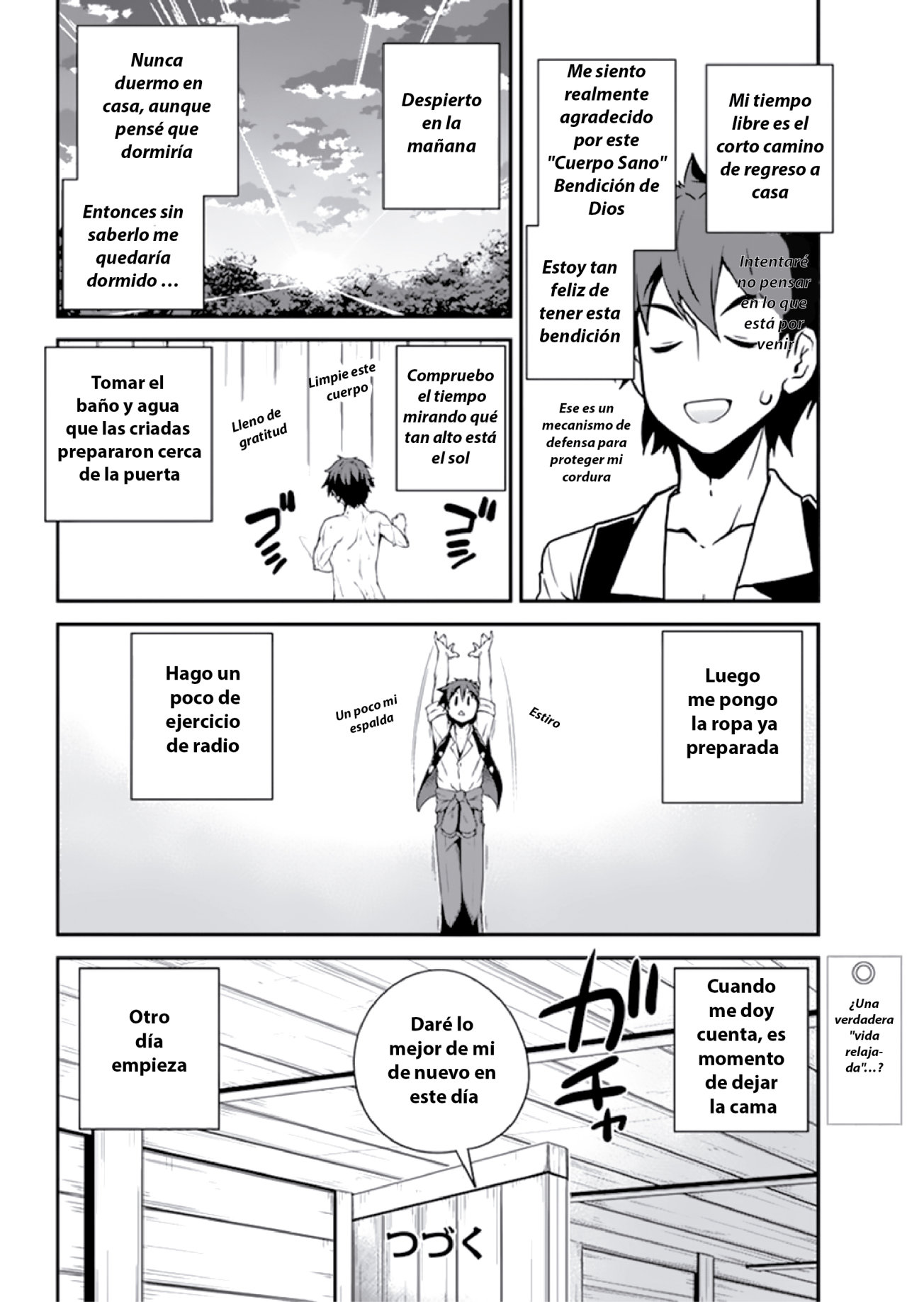 ISEKAI NONBIRI NOUKA Capitulo 67: Una tarde normal-La noche en la vida del jefe página 13