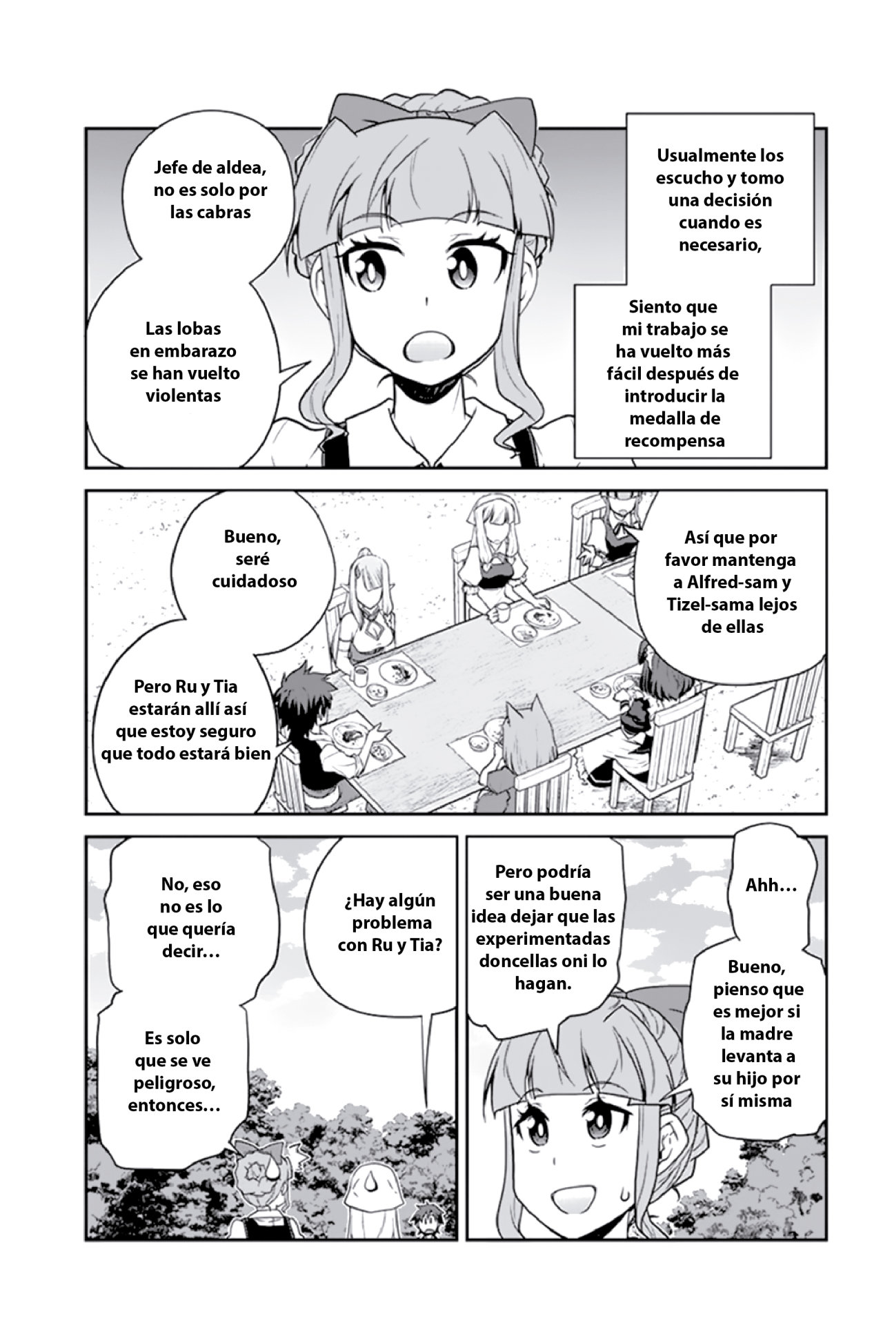 ISEKAI NONBIRI NOUKA Capitulo 67: Una tarde normal-La noche en la vida del jefe página 4