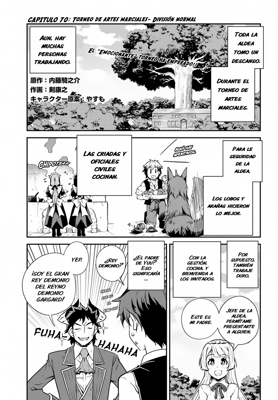 ISEKAI NONBIRI NOUKA Capitulo 70: Torneo de artes marciales-División normal página 2