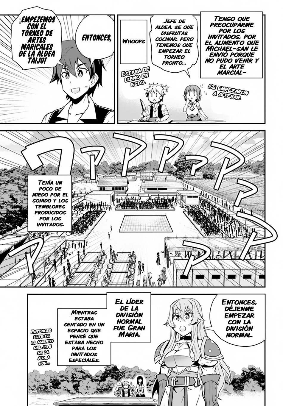 ISEKAI NONBIRI NOUKA Capitulo 70: Torneo de artes marciales-División normal página 4