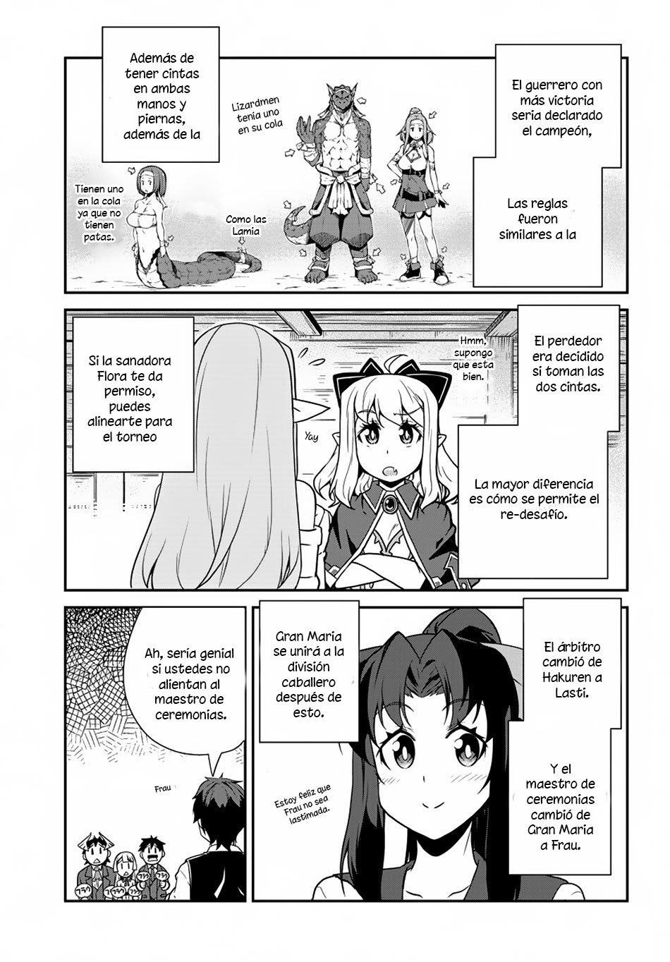 ISEKAI NONBIRI NOUKA Capitulo 71: Torneo de artes marciales-División guerrera 1 página 4