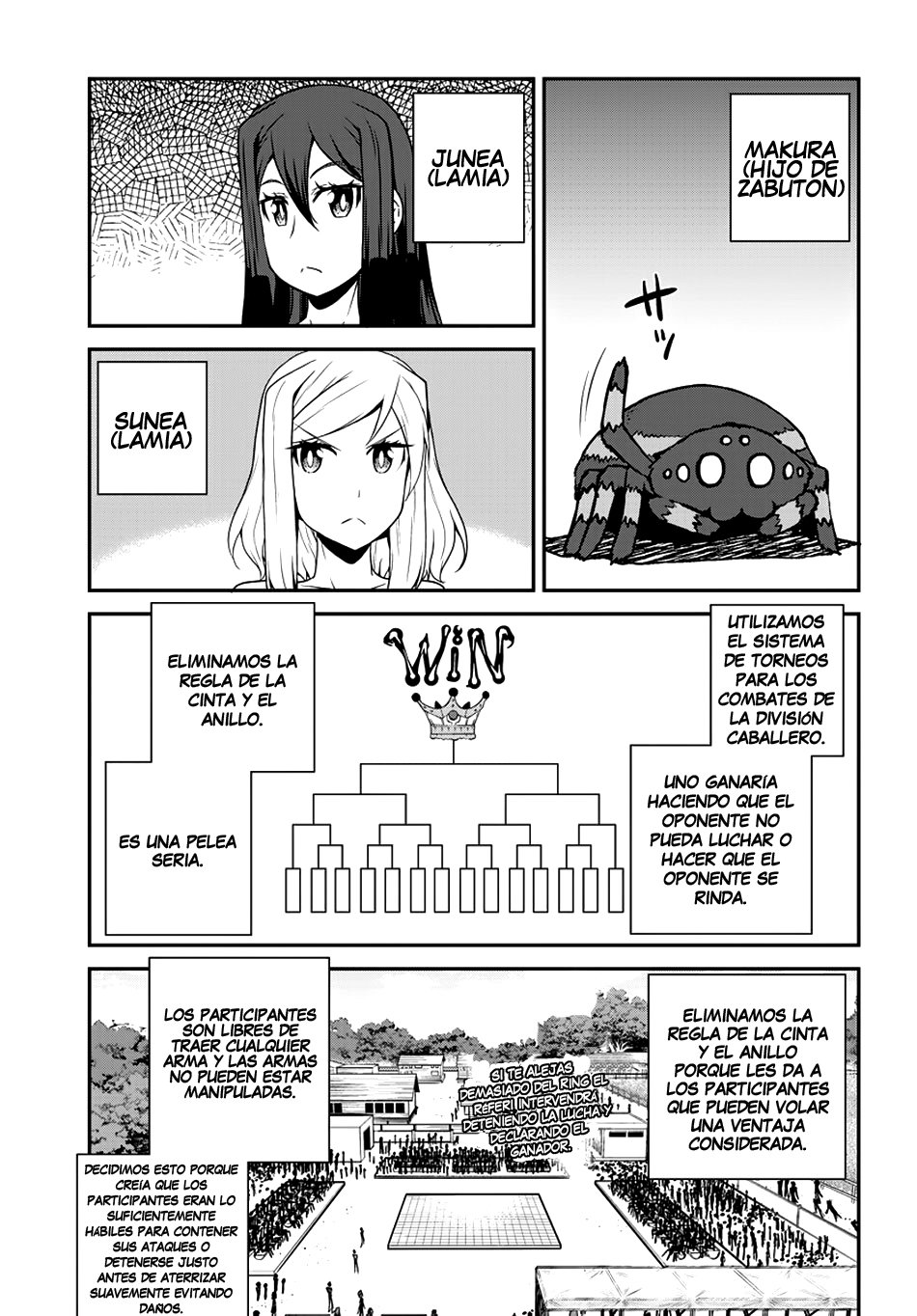 ISEKAI NONBIRI NOUKA Capitulo 73: Torneo de artes marciales-División guerrero (1) página 4