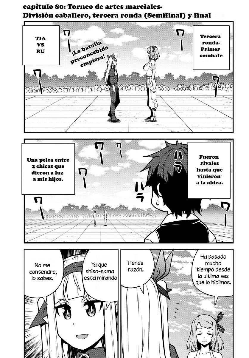 ISEKAI NONBIRI NOUKA Capitulo 80: Torneo de artes marciales-División caballero, tercera ronda (Semifinal) y final página 2