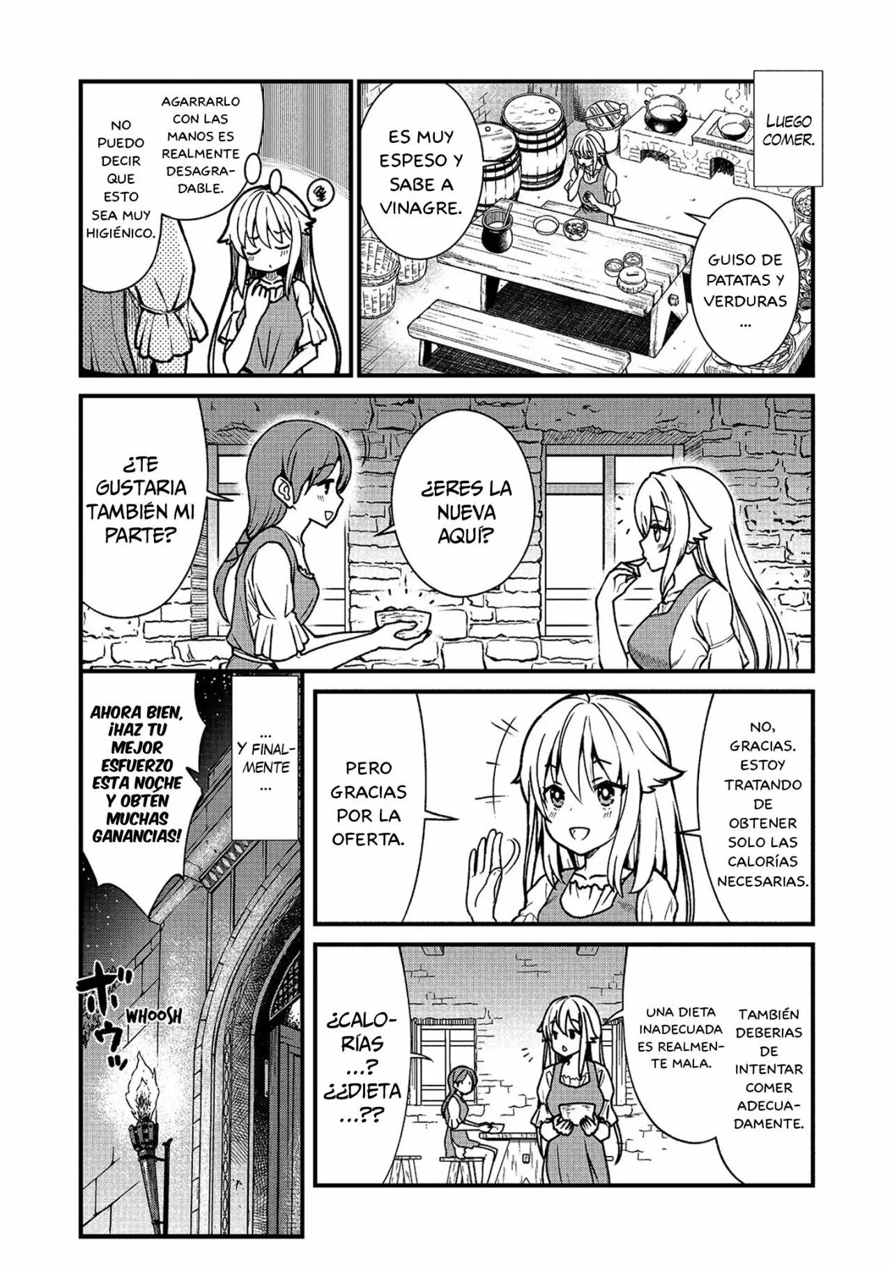 Me convertí en princesa caballero y trabajo en un burdel yuri Capitulo 1: Primer Día de Trabajo página 14