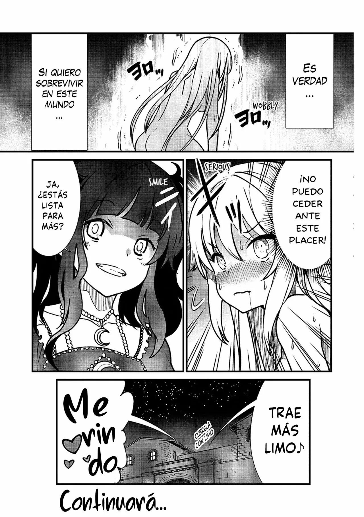 Me convertí en princesa caballero y trabajo en un burdel yuri Capitulo 1: Primer Día de Trabajo página 25