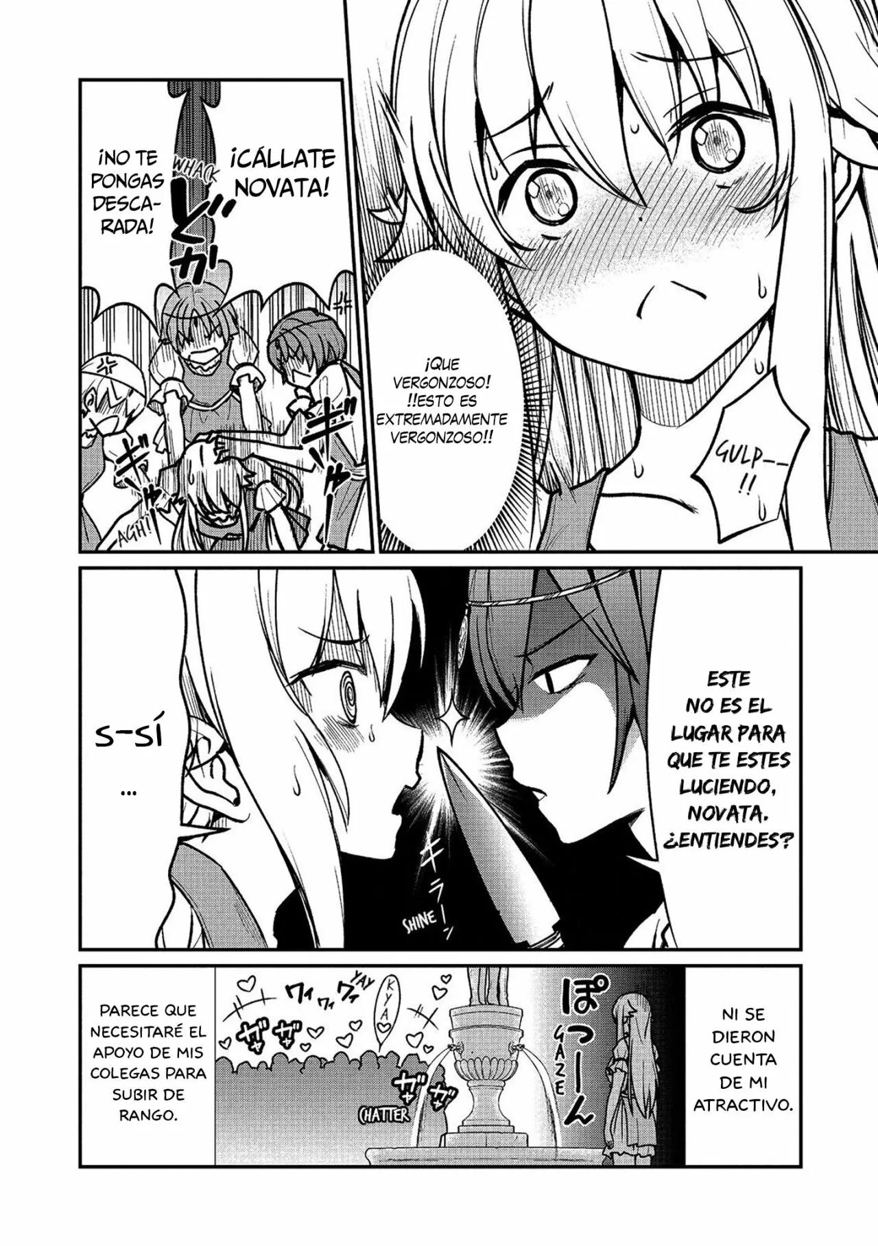 Me convertí en princesa caballero y trabajo en un burdel yuri Capitulo 2: En busca de un cliente personal página 10