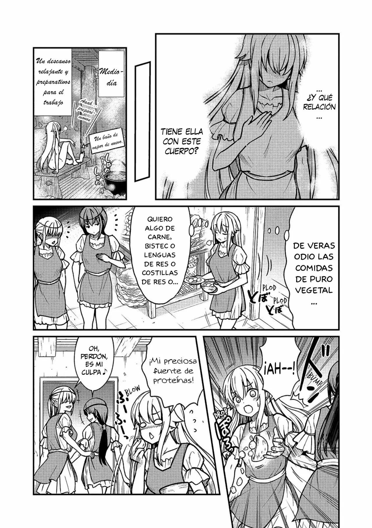 Me convertí en princesa caballero y trabajo en un burdel yuri Capitulo 2: En busca de un cliente personal página 6
